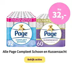 Plein.nl Page Compleet Schoon en Kussenzacht aanbieding