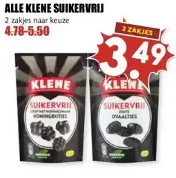 MCD Supermarkt ALLE KLENE SUIKERVRIJ aanbieding