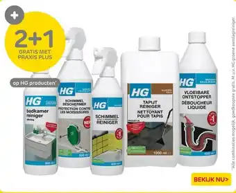 Praxis HG producten aanbieding