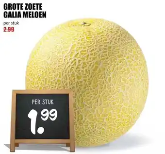 MCD Supermarkt GROTE ZOETE GALIA MELOEN aanbieding