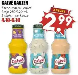 MCD Supermarkt CALVÉ SAUZEN aanbieding