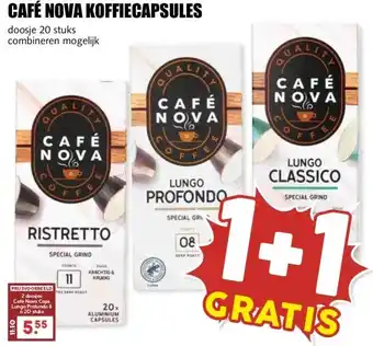 MCD Supermarkt CAFÉ NOVA KOFFIECAPSULES aanbieding