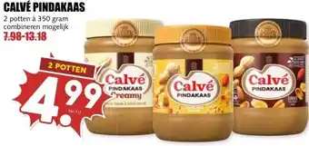 MCD Supermarkt CALVÉ PINDAKAAS aanbieding