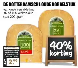 MCD Supermarkt DE ROTTERDAMSCHE OUDE BORRELSTUK aanbieding