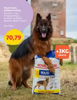 Maxi Zoo Royal Canin hondenvoeding aanbieding