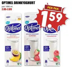 MCD Supermarkt OPTIMEL DRINKYOGHURT aanbieding