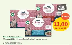 Maxi Zoo Bianco kattenvoeding aanbieding