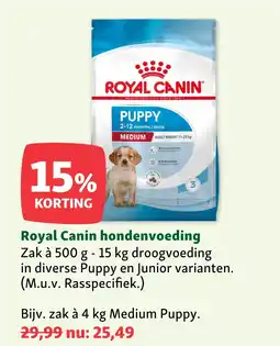 Maxi Zoo Royal Canin hondenvoeding aanbieding