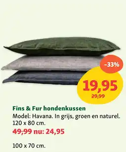 Maxi Zoo Fins & Fur hondenkussen aanbieding