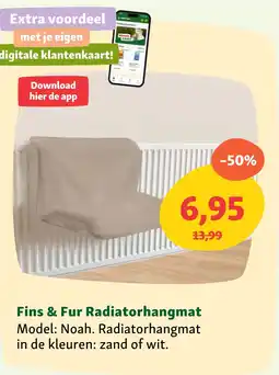 Maxi Zoo Fins & Fur Radiatorhangmat aanbieding