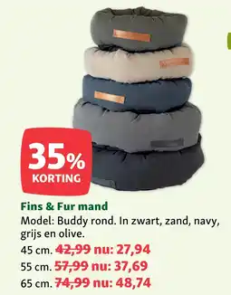 Maxi Zoo Fins & Fur mand aanbieding