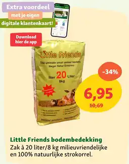 Maxi Zoo Little Friends bodembedekking aanbieding