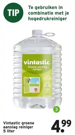 GAMMA Vintastic groene aanslag reiniger 5 liter aanbieding