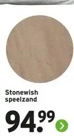 GAMMA Stonewish speelzand aanbieding