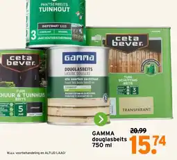 GAMMA GAMMA douglasbeits 750 ml aanbieding