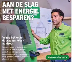 GAMMA AAN DE SLAG MET ENERGIE BESPAREN? aanbieding