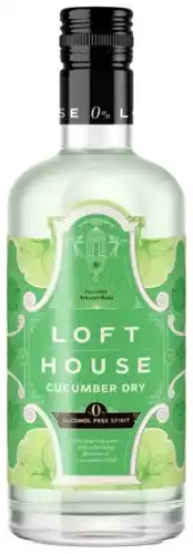 Gall & Gall Loft House Gin Cucumber Dry Alcoholvrij 70CL Mixen aanbieding