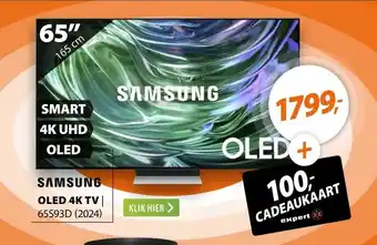 Expert Samsung OLED 4K 65S93D (2024) aanbieding