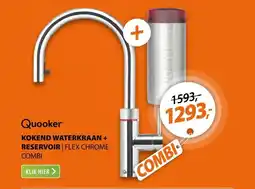 Expert Quooker Flex Chroom aanbieding