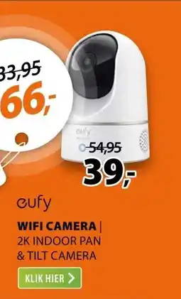 Expert Anker Eufy 2K indoor Pan & Tilt camera Wit aanbieding