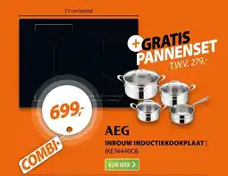 Expert AEG IKE74440CB aanbieding