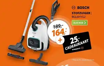 Expert Bosch BGL6HYG2 Wit aanbieding