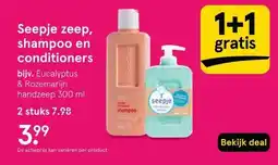 Etos Seepje zeep, shampoo en conditioners aanbieding