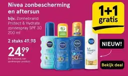 Etos Nivea zonbescherming en aftersun aanbieding