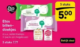 Etos Etos billen- doekjes aanbieding