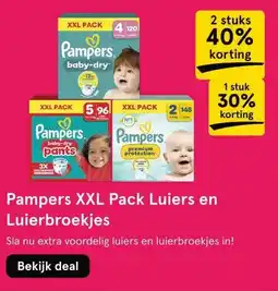 Etos Pampers XXL Pack Luiers en Luierbroekjes aanbieding