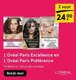 Etos L'Oréal Paris Excellence en L'Oréal Paris Préférence aanbieding