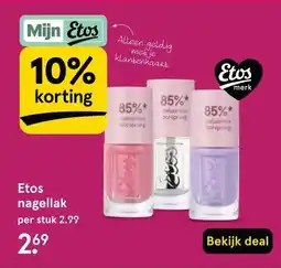 Etos Etos nagellak aanbieding