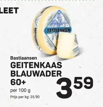 Ekoplaza Bastiaansen GEITENKAAS BLAUWADER 60+ aanbieding