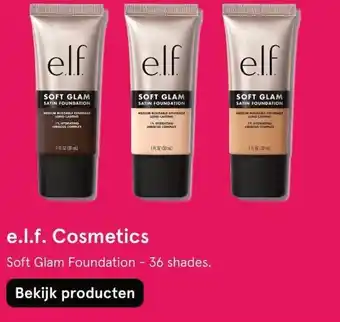 Etos e.l.f. Cosmetics aanbieding