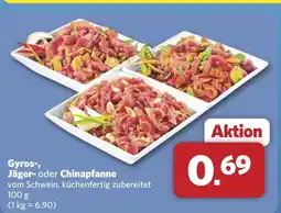 Combi Gyros-, Jäger- oder Chinapfanne aanbieding