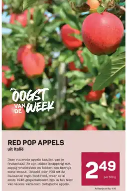 Ekoplaza RED POP APPELS aanbieding