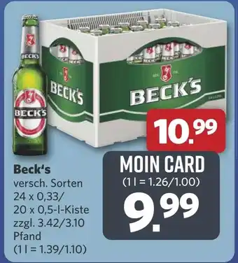 Combi Beck's aanbieding