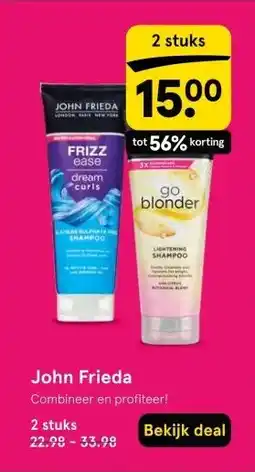 Etos John Frieda aanbieding