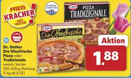 Combi Dr. Oetker Die Ofenfrische Pizza oder Tradizionale aanbieding