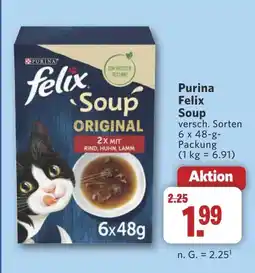 Combi Purina Felix Soup aanbieding