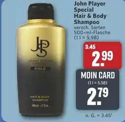 Combi John Player Special Hair & Body Shampoo aanbieding