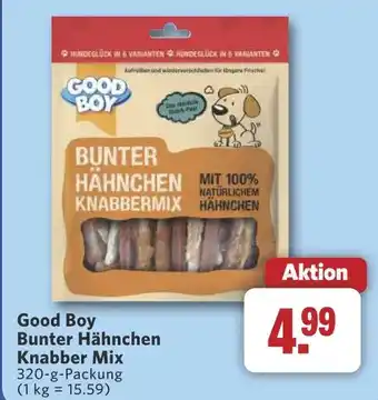 Combi Good Boy Bunter Hähnchen Knabber Mix aanbieding