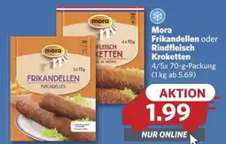 Combi Mora Frikandellen oder Rindfleisch Kroketten aanbieding