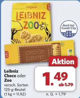 Combi Leibniz Choco oder Zoo aanbieding