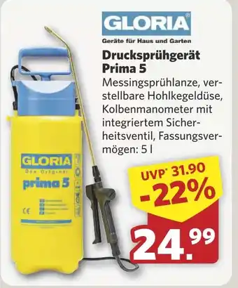 Combi Drucksprühgerät Prima 5 aanbieding