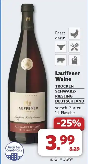 Combi Lauffener Weine aanbieding