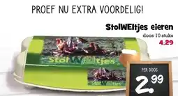 Boon`s Markt StolWEltjes eieren aanbieding