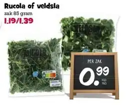 Boon`s Markt Rucola of veldsla aanbieding