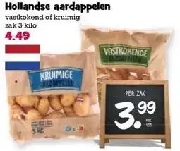 Boon`s Markt Hollandse aardappelen aanbieding