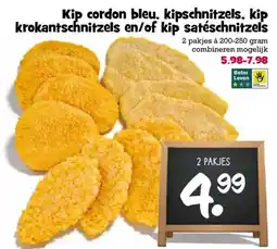 Boon`s Markt Kip cordon bleu, kipschnitzels, kip krokantschnitzels en/of kip satéschnitzels aanbieding